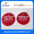 Customized Logo Transparent Self Adhesive Sticker Label